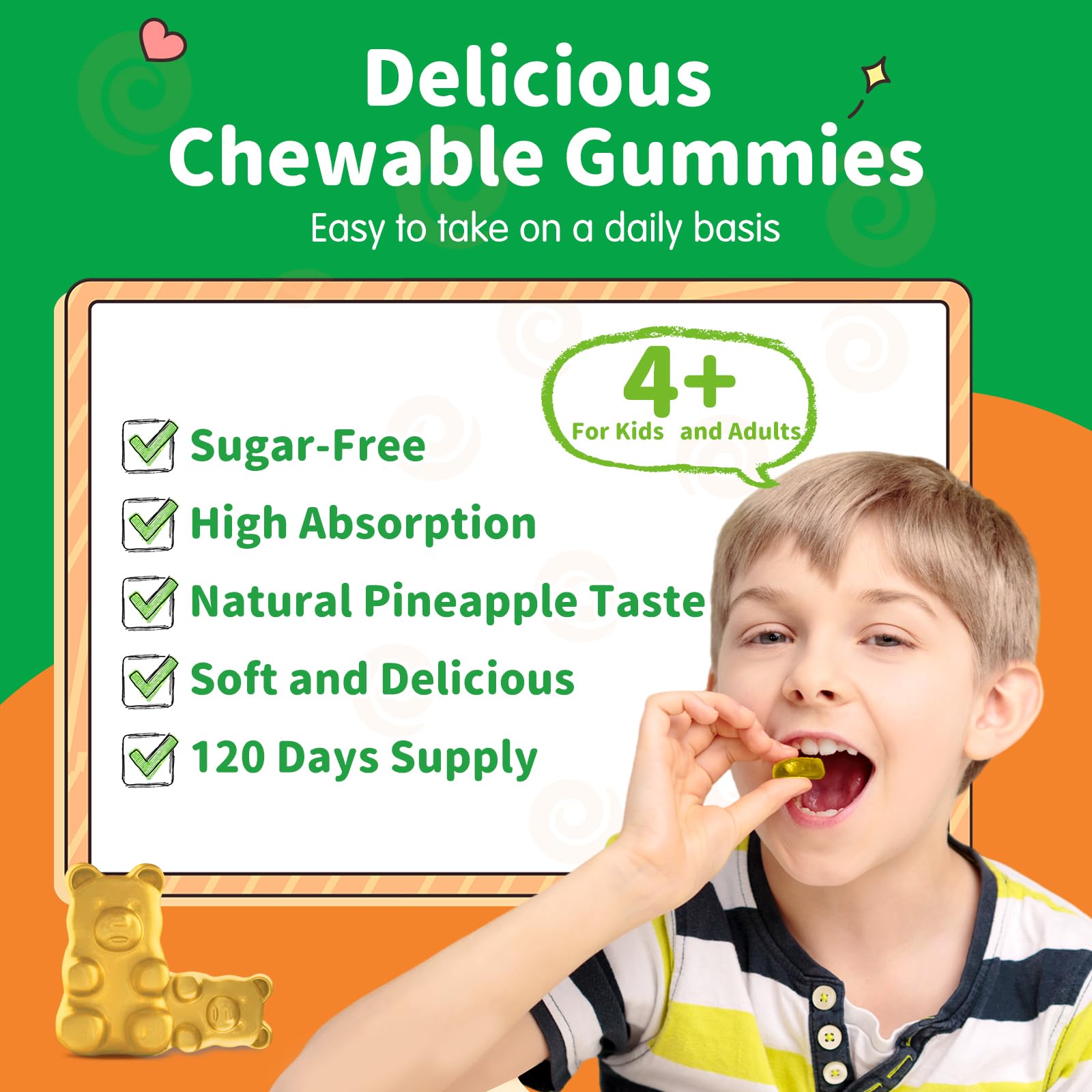ReviNutra Calm Magnesium Gummies 425g ingredients list