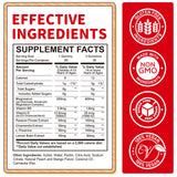 ReviNutra Calm Magnesium Gummies for Kids nutritional information