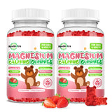 ReviNutra Calm Magnesium Gummies front view with strawberry flavour