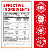 ReviNutra Calm Magnesium Gummies packaging side view