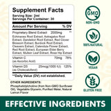ReviNutra Echinacea Lymphatic Support Drops bottle side view