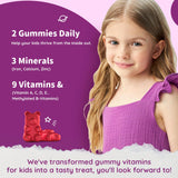 ReviNutra Iron Gummies for Kids bottle with gummies