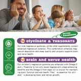 ReviNutra Kids Focus Gummies 200g packaging with Omega-3 and vitamins