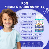 ReviNutra Kids Iron Gummies close-up of gummies