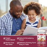 ReviNutra Kids Iron Gummies close-up of gummy