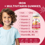 ReviNutra Kids Iron Gummies gummies in hand