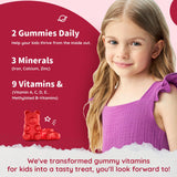 ReviNutra Kids Iron Gummies showing gummy texture