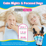 ReviNutra Kids Magnesium Glycinate Liquid 299g with measuring spoon