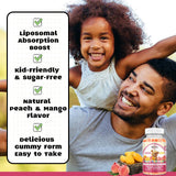 ReviNutra Kids Magnesium Gummies in a bowl for serving