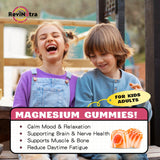 ReviNutra Kids Magnesium Gummies showing nutritional information
