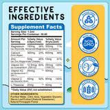ReviNutra Kids Magnesium Liquid Drops nutritional information on the back