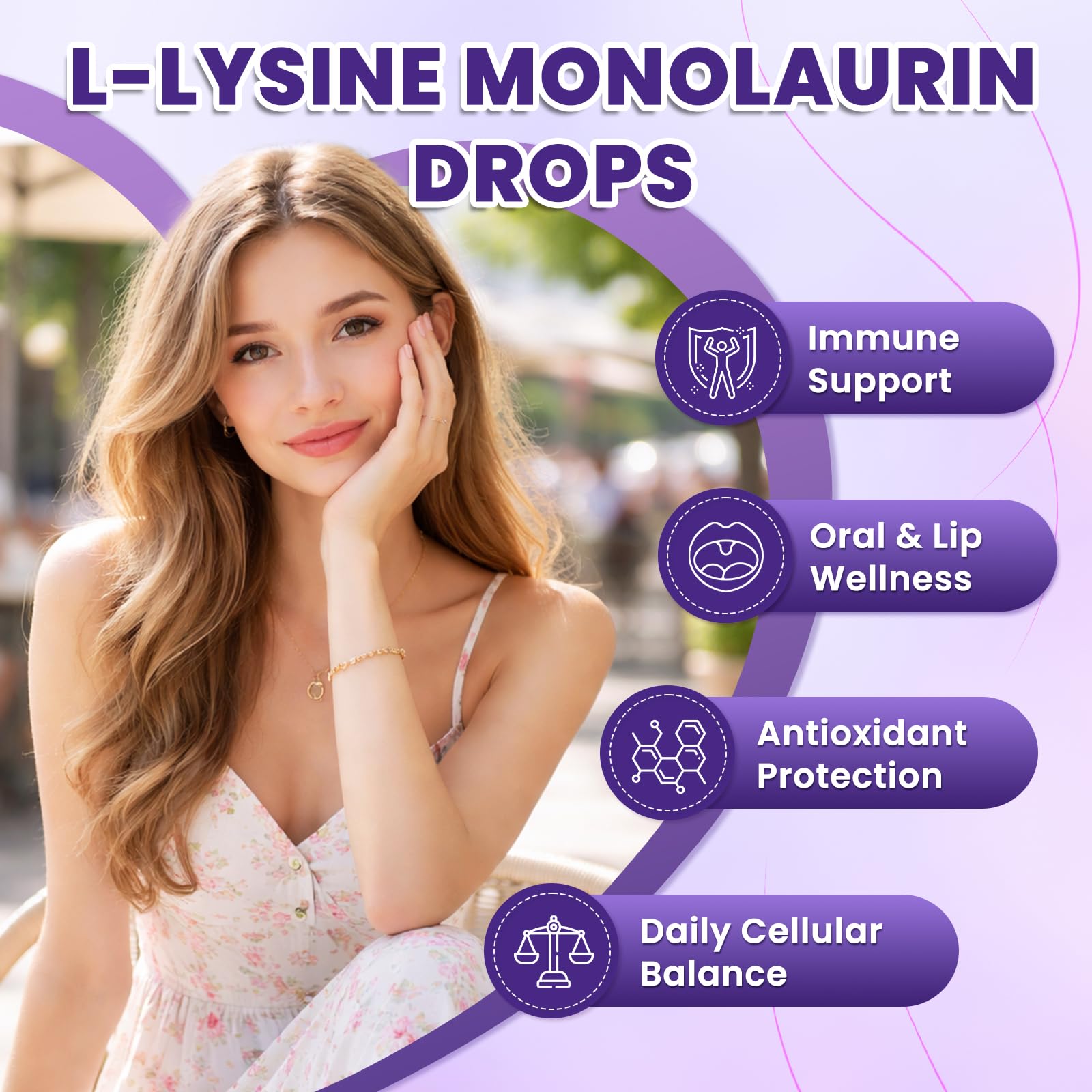 ReviNutra L-Lysine Liquid Drops 159g mixed berry flavour