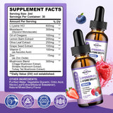 ReviNutra L-Lysine Liquid Drops 159g with fresh berries