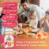 ReviNutra Liposomal Iron Gummies in a family setting