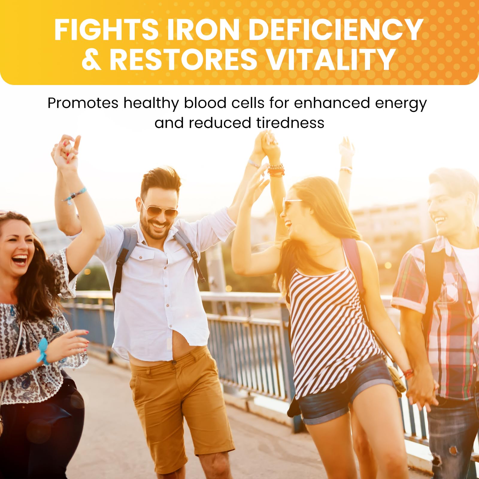 ReviNutra Liquid Iron Supplement lifestyle scene
