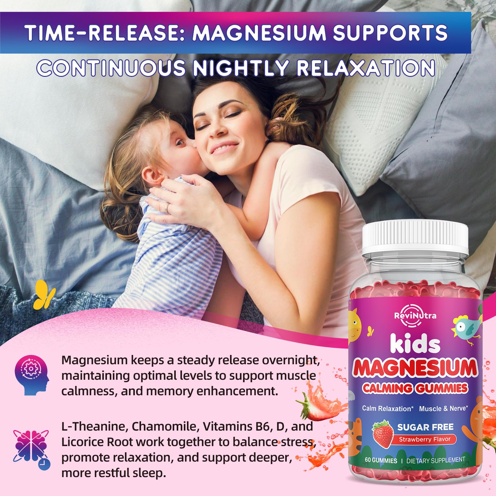 ReviNutra Magnesium Gummies ingredients list