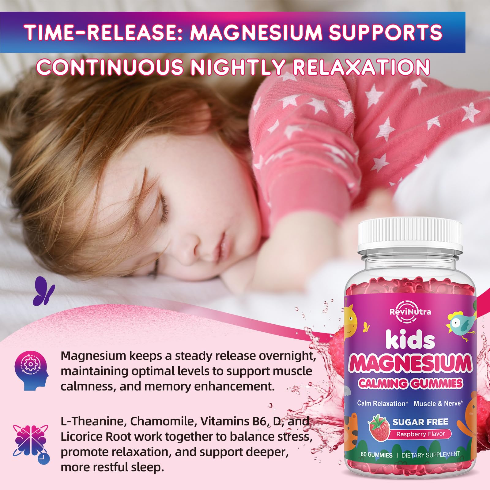 ReviNutra Magnesium Gummies ingredients list