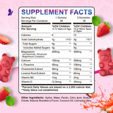 ReviNutra Magnesium Gummies on a wooden table