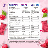 ReviNutra Magnesium Gummies raspberry flavour packaging