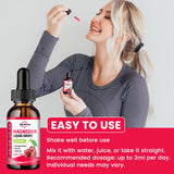 ReviNutra Magnesium Liquid Drops with a glass of water