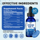 ReviNutra Methylene Blue Drops with black pepper extract