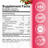 ReviNutra Vitamin B12 Gummies packaging side view