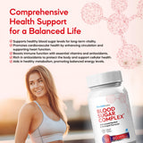 Revion LABS Blood Sugar Complex capsules on a wooden surface