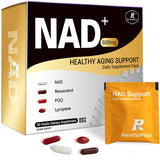 RevitaPlus NAD+ Daily Pack front view with 30 capsules
