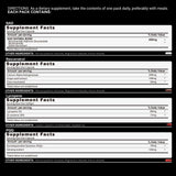 RevitaPlus NAD+ Daily Pack showing capsule size comparison