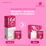 RevitaPlus Women's Multivitamin Supplement Pack 30 with measuring spoon