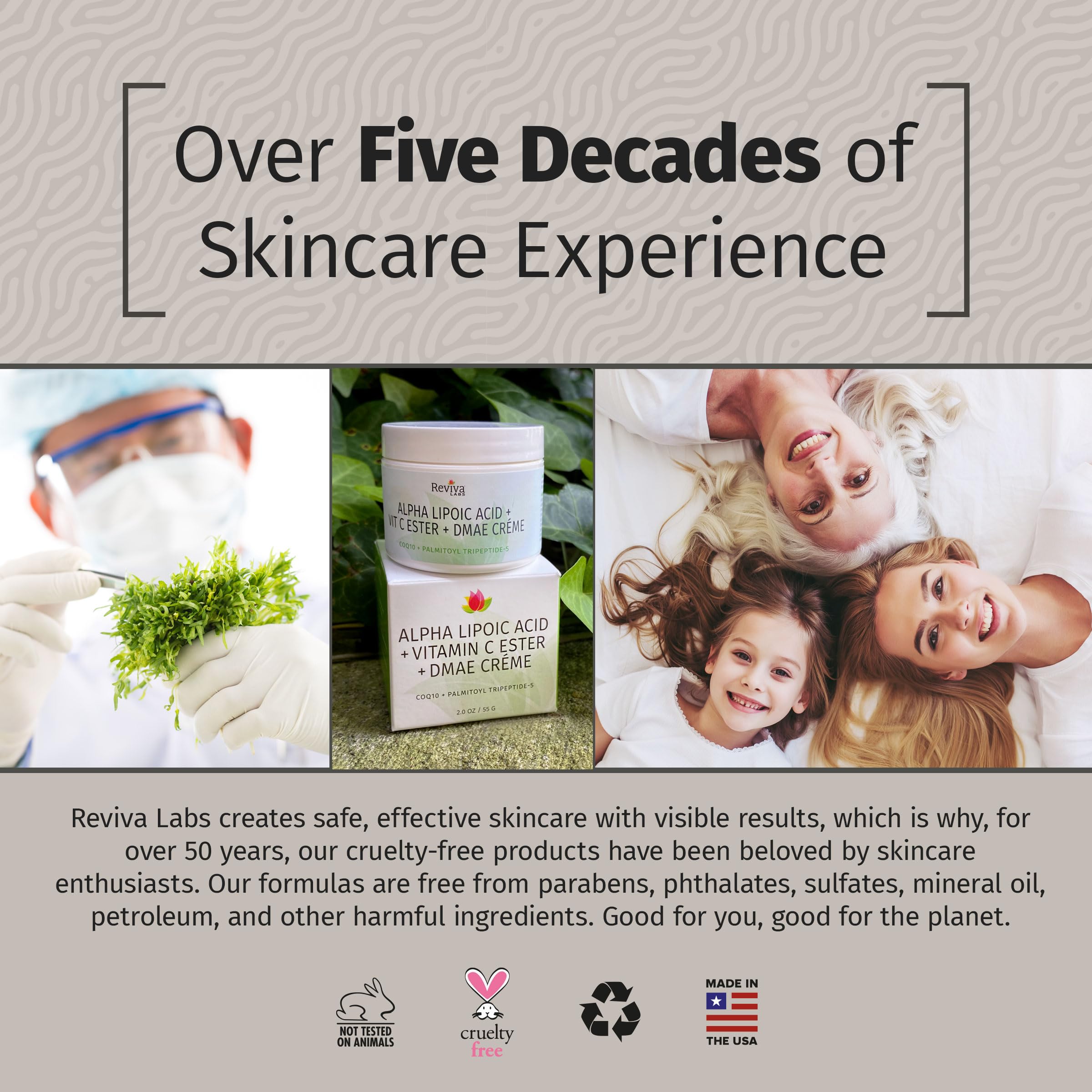 Reviva Labs Alpha Lipoic Acid Supplement in a skincare routine