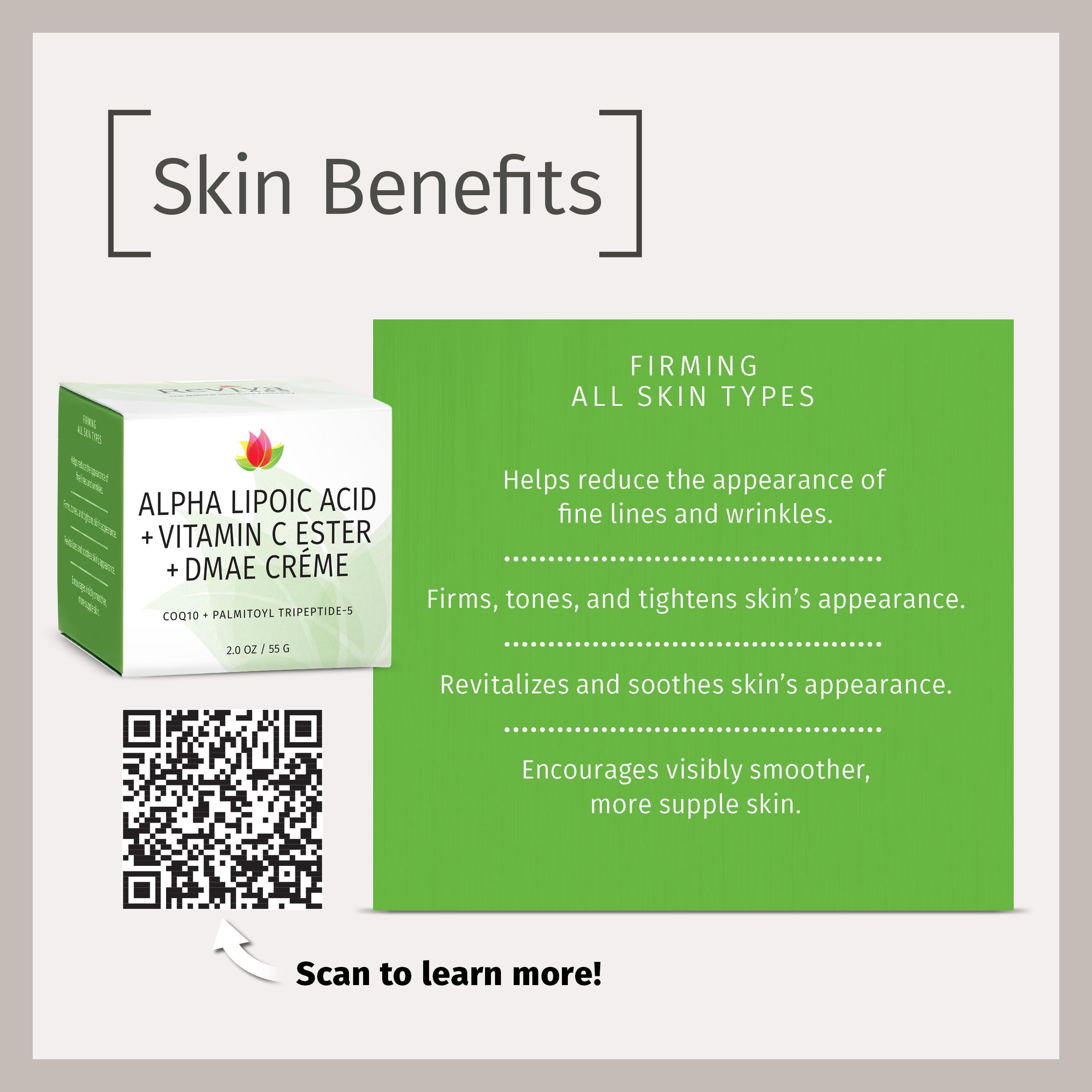 Reviva Labs Alpha Lipoic Acid Supplement packaging