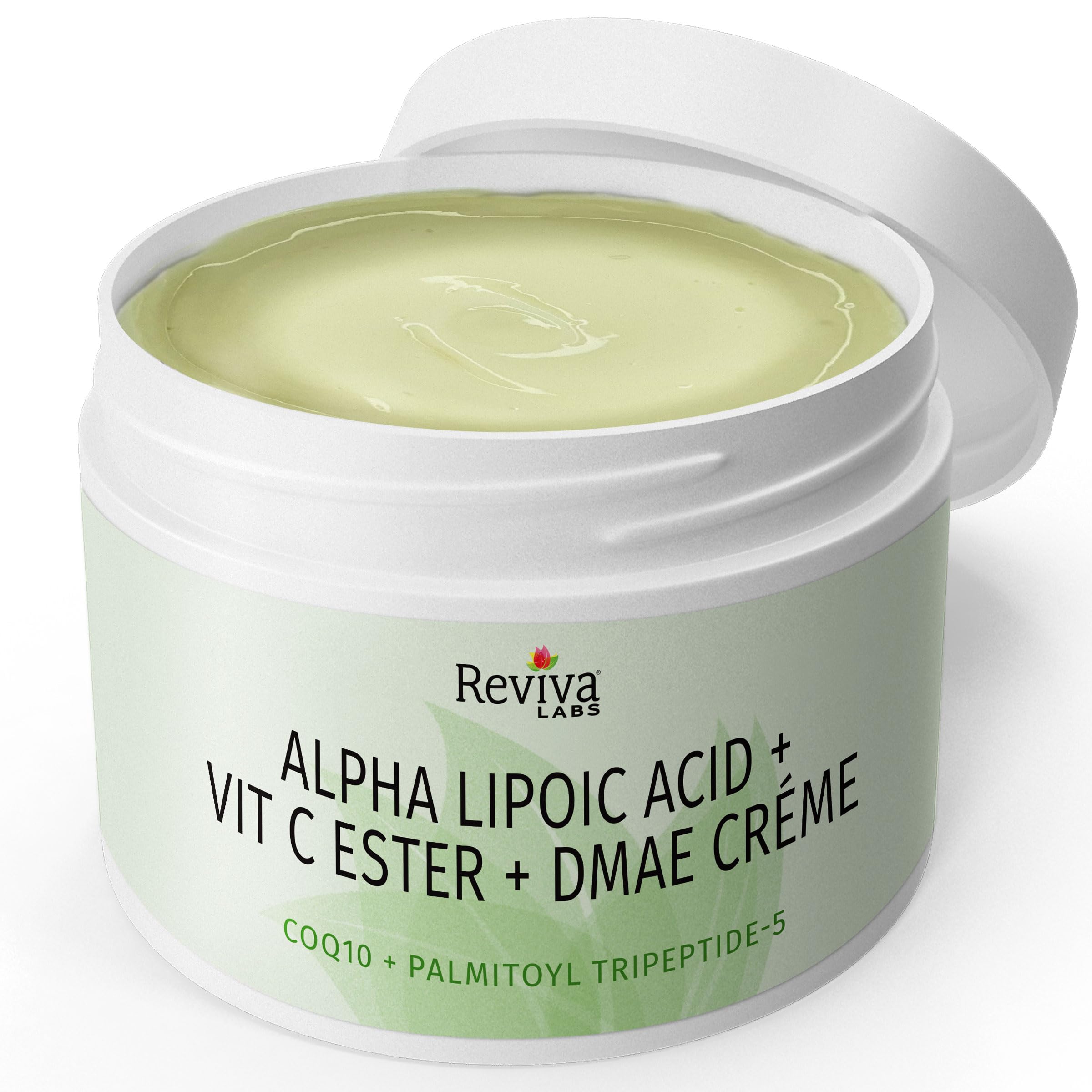 Reviva Labs Alpha Lipoic Acid Supplement side view