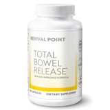 Revival Point Total Bowel Release supplement front view with packaging