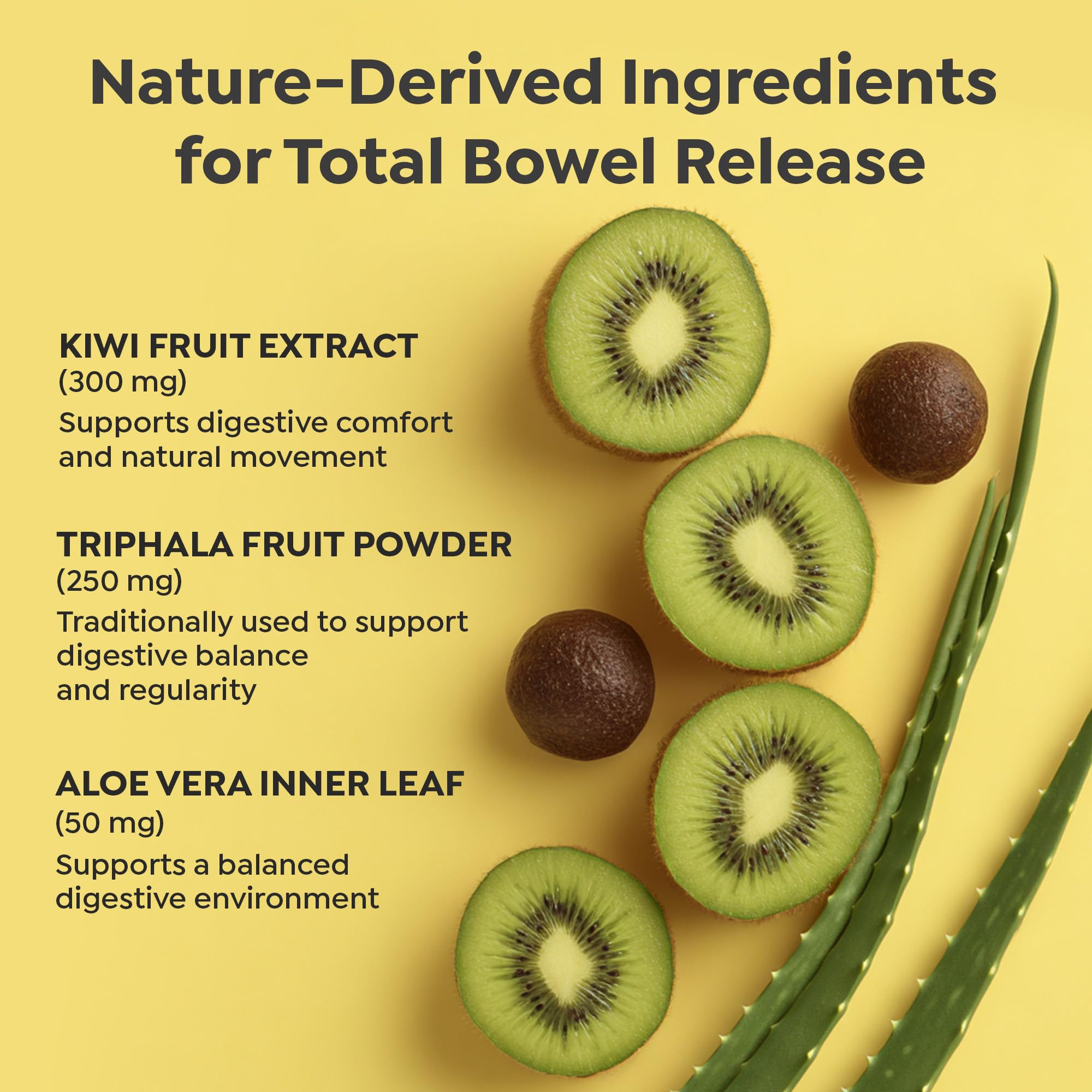 Revival Point Total Bowel Release supplement ingredients close-up