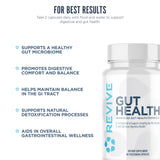 Revive a daily routine+ capsules on a wooden table