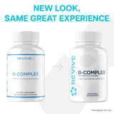 Revive B-Complex Supplement packaging details