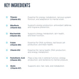 Revive B-Complex Supplement showing ingredient list