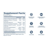 Revive B-Complex Supplement with a glass of water