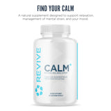 Revive Calm+ Blended Vitamin & Mineral Supplement 30 Capsules side view