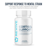 Revive Cortisol Support bottle side view