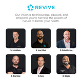 Revive Cortisol Support bottle with a natural background