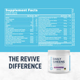 Revive Daily Greens Fresh Berry flavour scoop