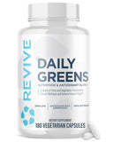 Revive Daily Greens supplement bottle front view