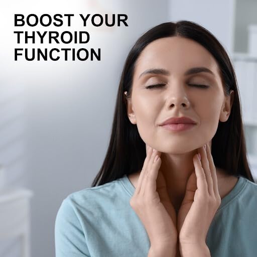Revive Herbs Thyroid Support Capsules on a wooden table