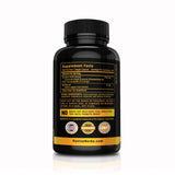 Revive Herbs Turmeric Curcumin 750mg capsule bottle side view