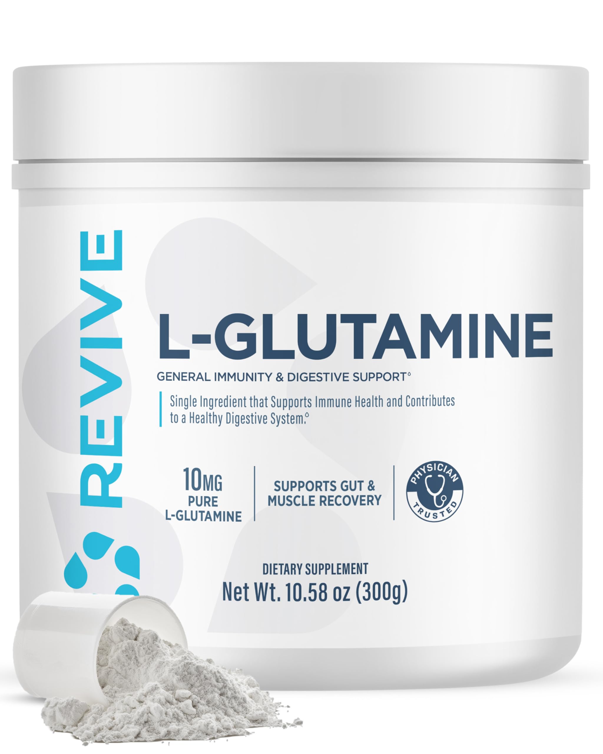 Revive L-Glutamine Powder 349g front view