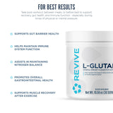 Revive L-Glutamine Powder 349g packaging details