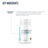 Revive Magnesium Glycinate 3-pack side view