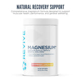 Revive Magnesium Plus Supplement 5.08oz back view